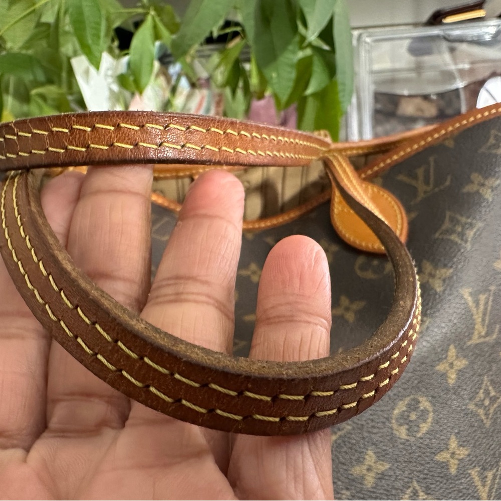 Louis Vuitton Monogram Never full MM amd Pouch with fashion pearl handle. 20% of - Picture 4 of 13